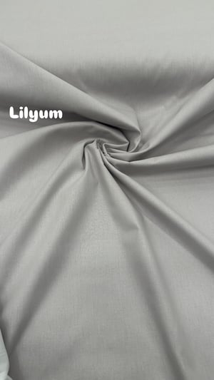Düz Renk Akfil Kumaş Lilyum