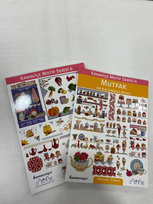 Kanaviçe Mutfak Motif Serisi 6