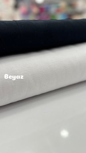Düz Renk Pazen Kumaş (Geniş Enli) Beyaz