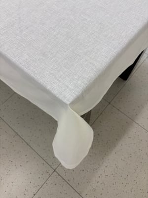Lumia Ekru Keten Masa Örtüsü