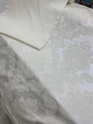 Galata Desen İpek Şönil Pike Krem