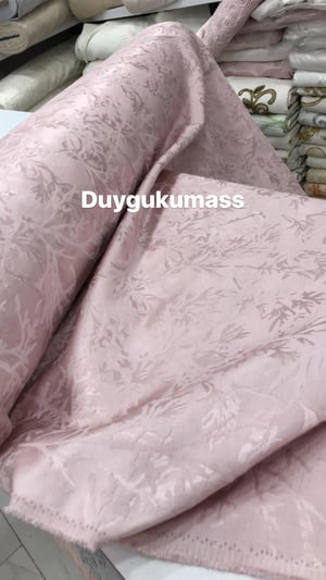 Ağaç Dalları Desen İpek Şönil Pike