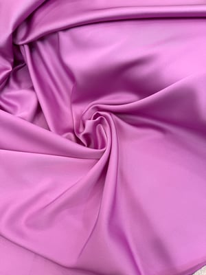 Valentino Asetat Saten Kumaş Erguvan Pembe