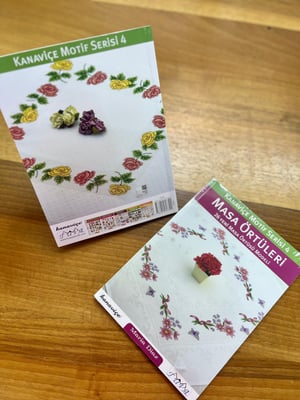 Masa Örtüleri Motif Serisi 4 Kitabı