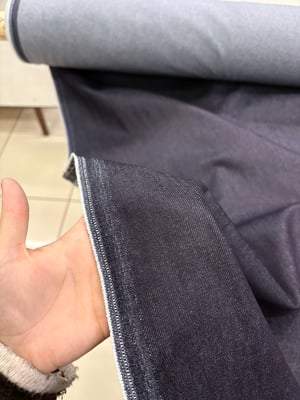 Klasik Denim Kot Kumaş Koyu Mavi