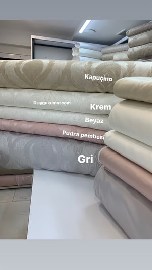 Badem Desen İpek Şönil Pike