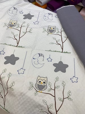 Baykuş Aplikeli Bebek Pikesi