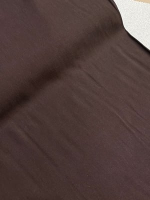 Mat Gabardin Doku Dökümlü Kumaş Acı Kahve