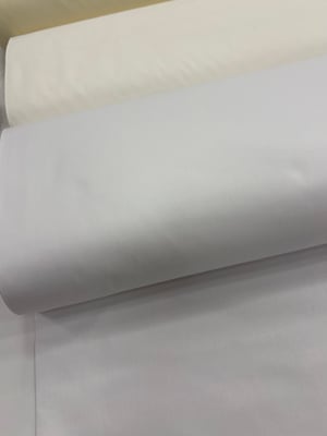 Düz Renk Akfil Kumaş Beyaz