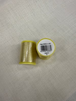 Anchor Makine Nakışı Sim İp Büyük Boy (25 Gram) 2 No Altın