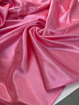 Şanzelize Kumaş (Geniş Enli) Şeker Pembe