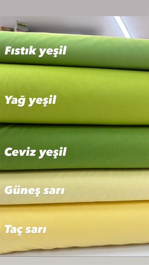 Düz Renk Akfil Kumaş V10