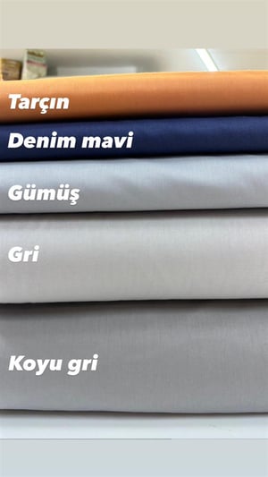 Düz Renk Akfil Kumaş V8