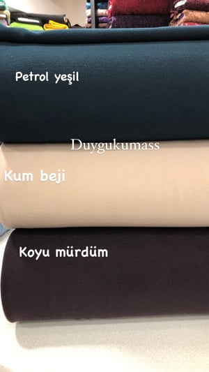 Düz Renk Kaşe Kumaş 2