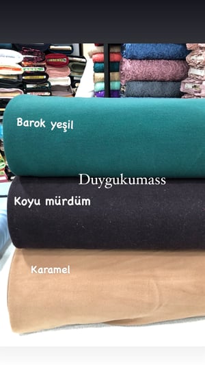 Düz Renk Kaşe Kumaş 6