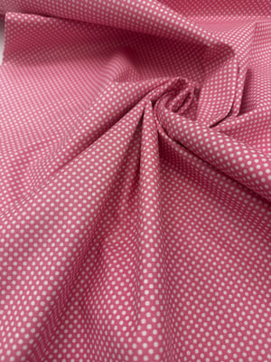 Camelia Sık Mini Puanlı Poplin Akfil Kumaş Pembe