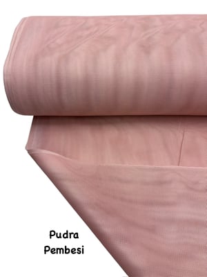 Tel Kırma Tülü (Ankara Tülü) Pudra Pembesi