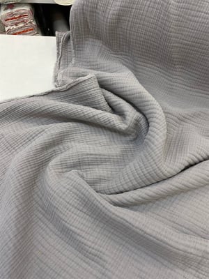 Gri Multi Müslin Kumaş ( 240 CM Enli)