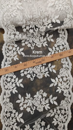 Güpür Runner Kumaş DGR7