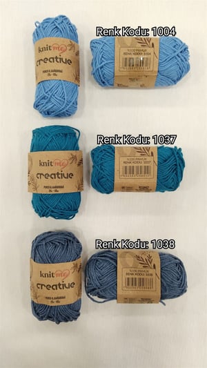 Knit Me Creative Punch Ve El Örgü İpi V4