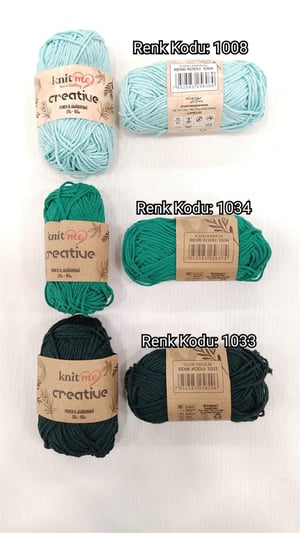 Knit Me Creative Punch Ve El Örgü İpi V2