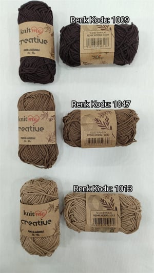 Knit Me Creative Punch Ve El Örgü İpi V8