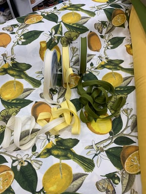 Limon Desenli Duck Keteni