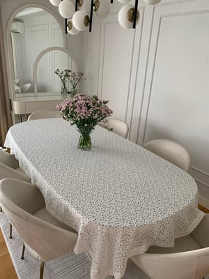 Papatya Desen Fisto Masa Örtüsü