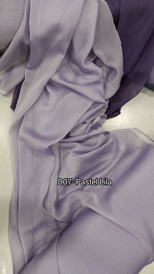 Pastel Lila Janjan Şifon D07