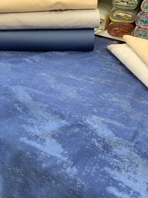 Saks Mavi Bulut Desen Etuval Şönil Pike
