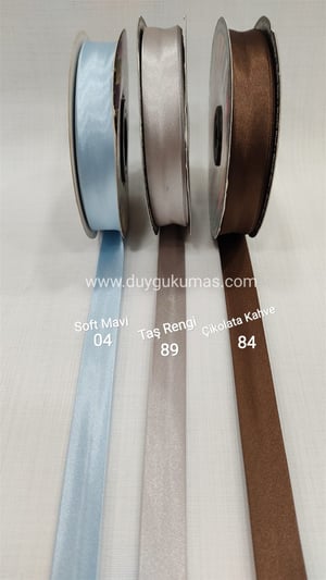 Saten Biye 2 cm Genişlikli (1 Top)