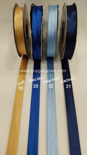 Saten Biye 2 cm Genişlikli (1 Top)