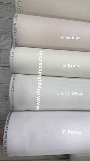 Uğur İpek Etamin 14 Count İşlemelik Kumaş