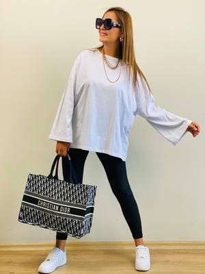 Beyaz Basic Sweatshirt