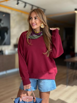 Bordo Basic Sweatshirt