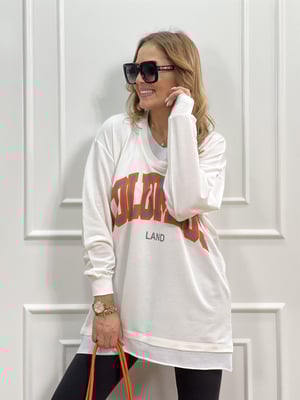 Columbus Beyaz Sweatshirt