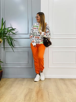 Orange Eşofman Altı