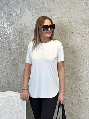 Oysho Modal Beyaz Tshirt