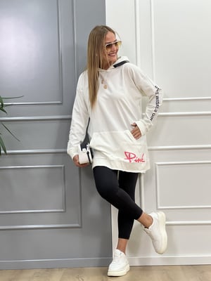 Pink Beyaz Sweatshirt