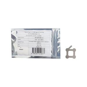 12M - 0.15mm - 30.5mm*35.82mm - 2x2-18650 - Non Bracket Version - Lehim Tutan Nikel Metal - 100 lü Paket