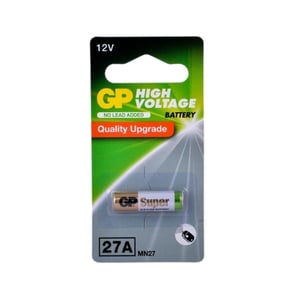 GP Super Alkaline - 27A 12V Alkalin Pil - Tekli Blister