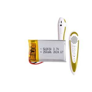 Lithium Polymer 3.7V 250 mAh Kuran Okuyan Kalem Pili