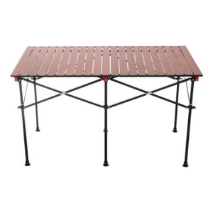 FreeCamp 8830-H5-C Katlanır Masa-KAHVERENGİ