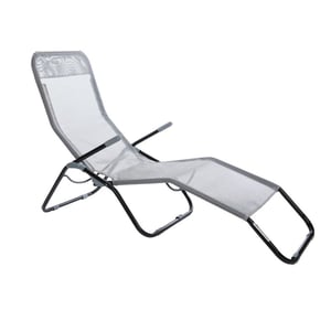Andoutdoor Tumbona Katlanır Şezlong-GRİ