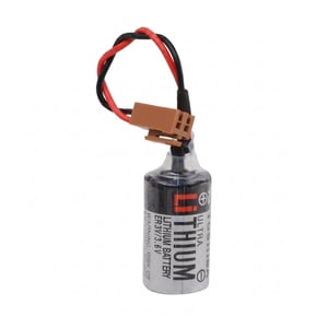 Toshiba 1S1P - ER3V 3.6V Li-SOCl2 Lithium Pil -Kahverengi Soket