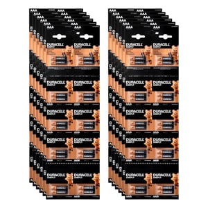 Duracell Simply İnce Kalem Pil Alkaline AAA 20li Kartela 12 li Paket