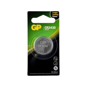 GP CR2430 3V Lithium Tekli Blister