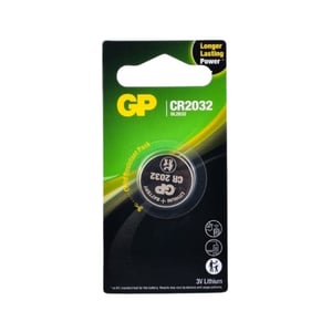 GP CR2032 - 3V Lithium - Lityum Düğme Pil - Tekli Blister