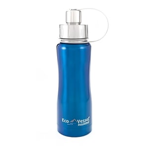 Eco Vessel Üçlü Yalıtımlı Vidalı Başlık Termos 0.75 Litre-TURKUAZ