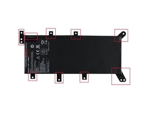 Asus X555L Notebook Bataryası - Pili / RETRO - Ver.1